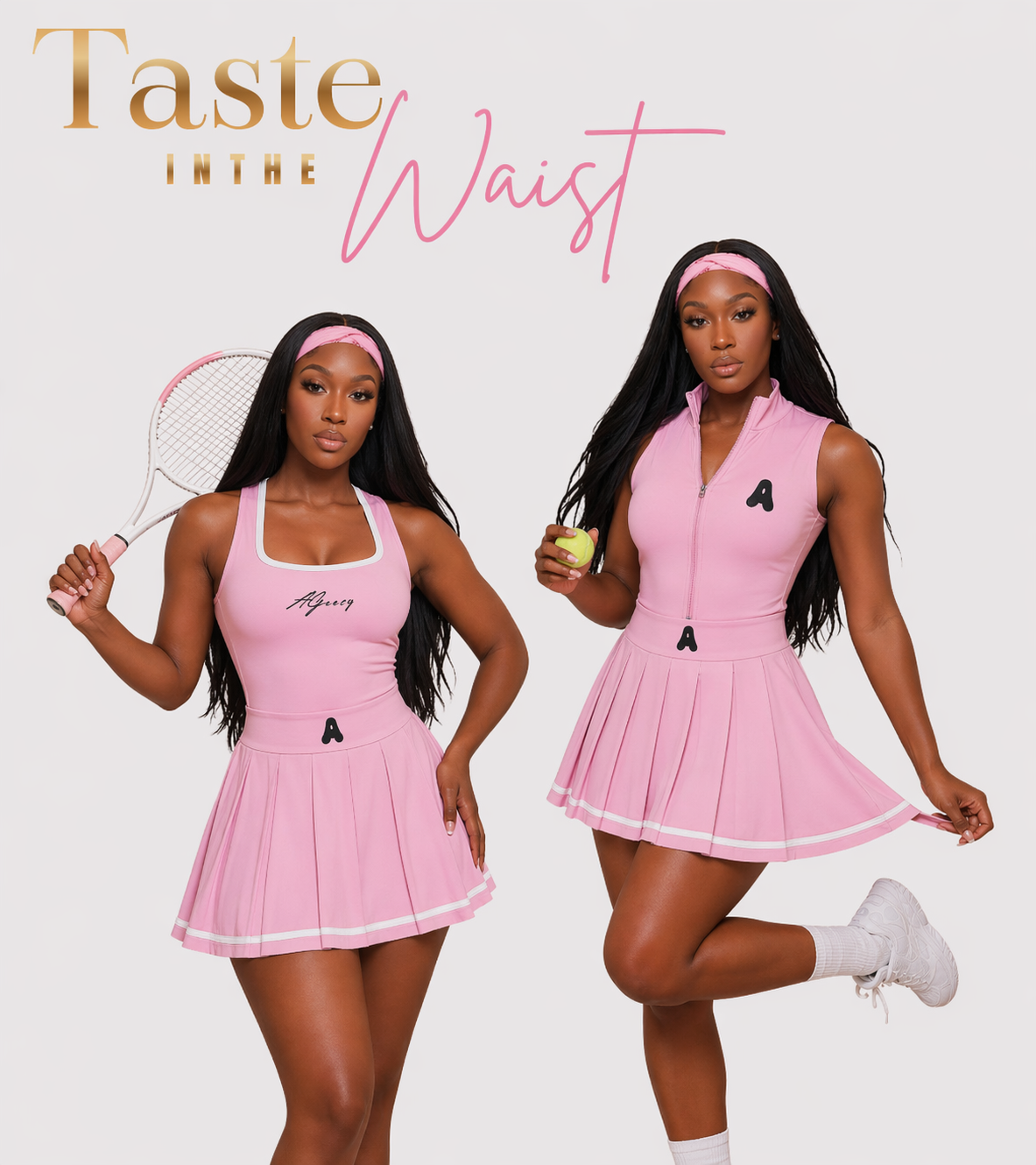 “Tennis Tease” Mini Tennis Dress