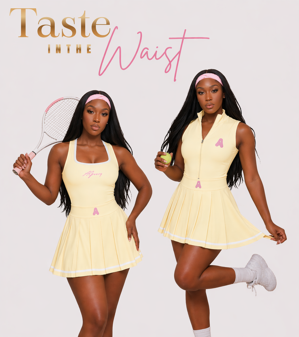 “Tennis Tease” Mini Tennis Dress
