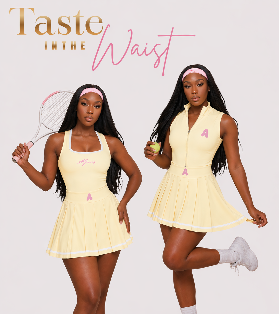 “Tennis Tease” Mini Tennis Dress